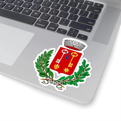 Stemma Montespertoli (Italy) (Coat of Arms) STICKER Vinyl Kiss-Cut Decal - The Sticker Space