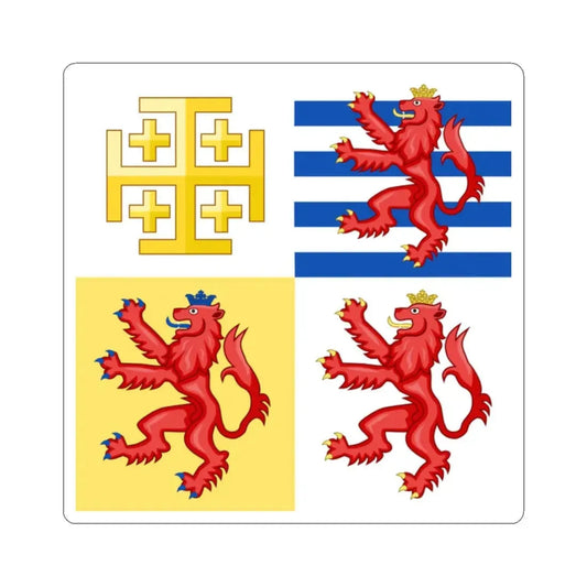 Stemma reale di Giano di Cipro (Cyprus) STICKER Vinyl Kiss-Cut Decal 2 Inch White - The Sticker Space