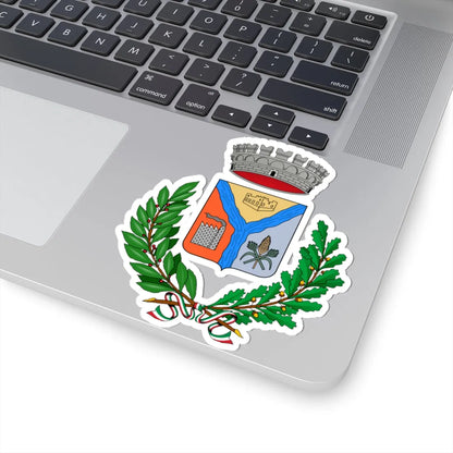 Stemma Villasor (Italy) (Coat of Arms) STICKER Vinyl Kiss-Cut Decal - The Sticker Space