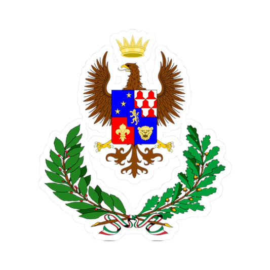 Stemmaalessandriadellarocca (Italy) (Coat of Arms) STICKER Vinyl Kiss-Cut Decal 2 Inch White - The Sticker Space