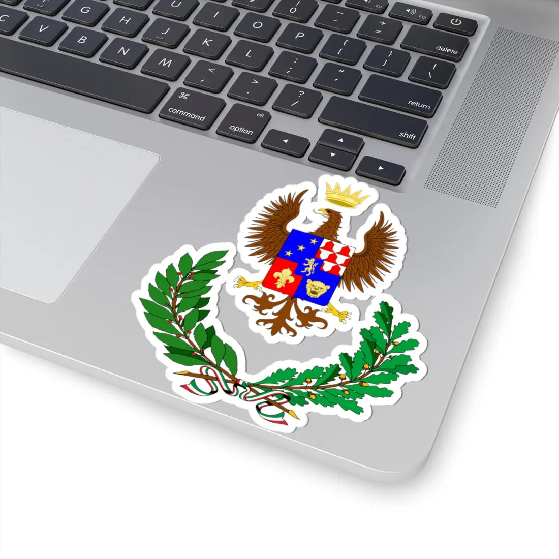 Stemmaalessandriadellarocca (Italy) (Coat of Arms) STICKER Vinyl Kiss-Cut Decal - The Sticker Space