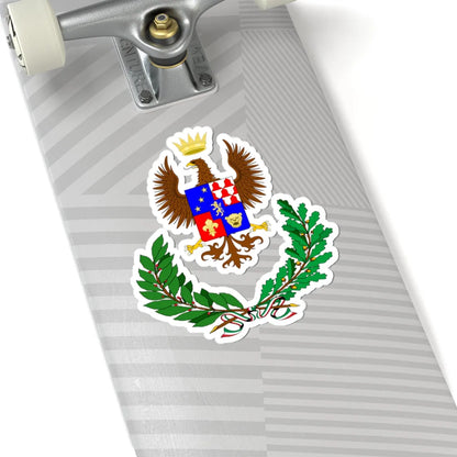 Stemmaalessandriadellarocca (Italy) (Coat of Arms) STICKER Vinyl Kiss-Cut Decal - The Sticker Space