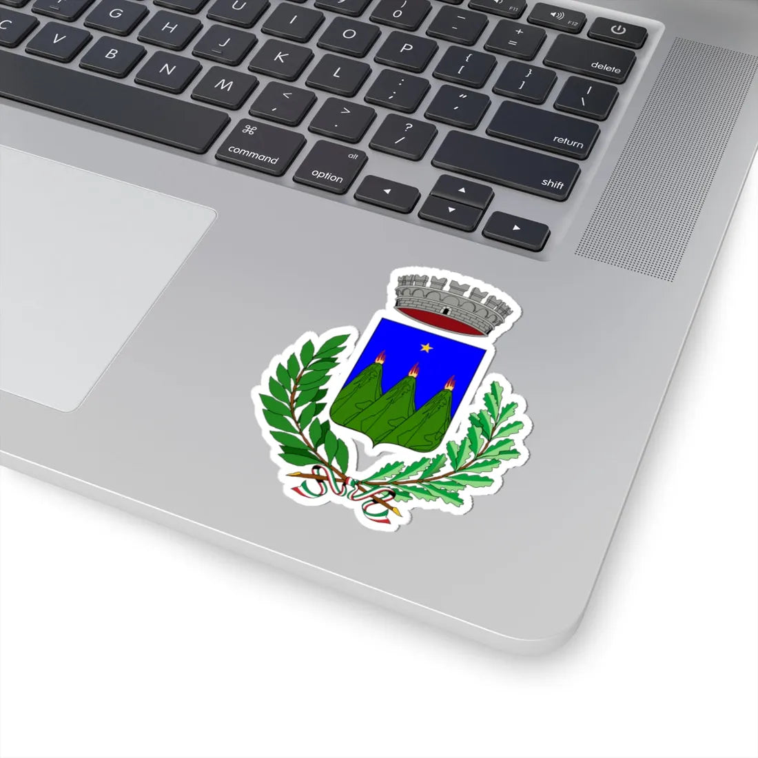 Stemmacattolicaeraclea (Italy) (Coat of Arms) STICKER Vinyl Kiss-Cut Decal - The Sticker Space