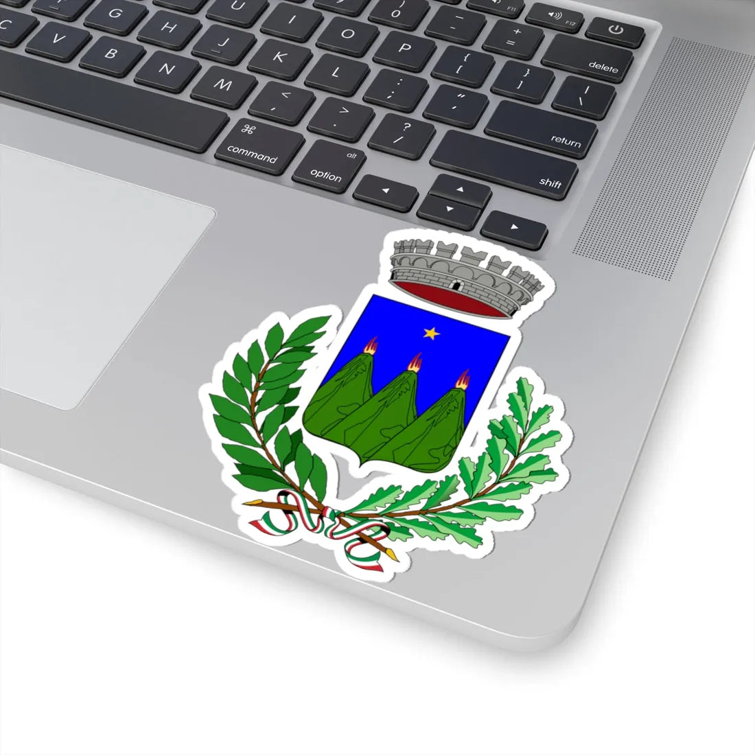 Stemmacattolicaeraclea (Italy) (Coat of Arms) STICKER Vinyl Kiss-Cut Decal - The Sticker Space