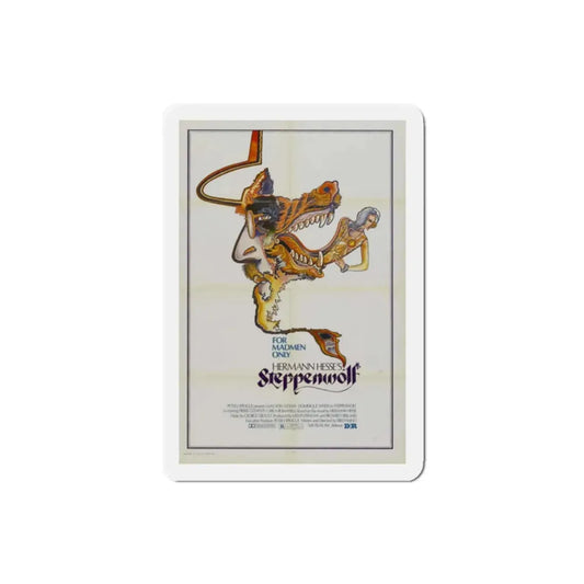 Steppenwolf 1974 Movie Poster Refrigerator Magnet 2 Inch - The Sticker Space