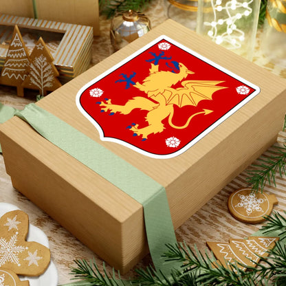 Östergötland vapen  (Sweden) (Coat of Arms) STICKER Vinyl Kiss-Cut Decal - The Sticker Space