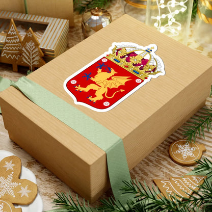 Östergötlands vapen crown (Sweden) (Coat of Arms) STICKER Vinyl Kiss-Cut Decal - The Sticker Space