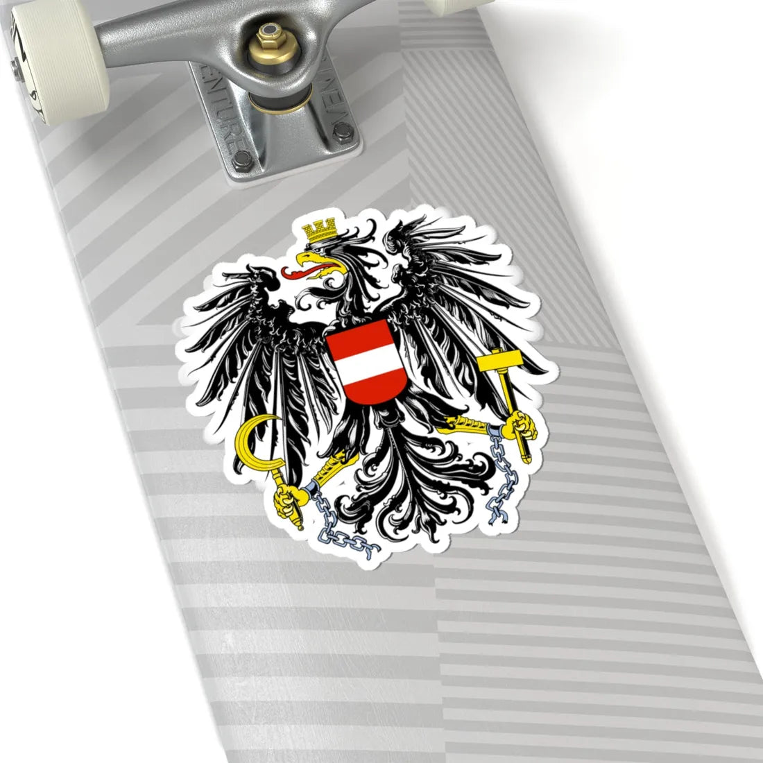 Österreich Bundesadler (Austria) (Coat of Arms) STICKER Vinyl Kiss-Cut Decal - The Sticker Space