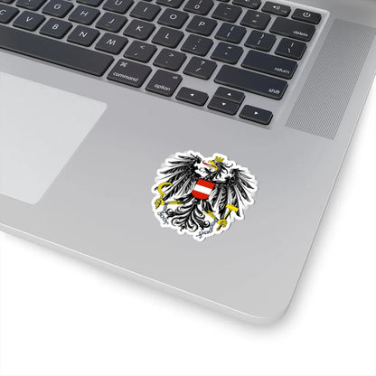 Österreich Bundesadler (Austria) (Coat of Arms) STICKER Vinyl Kiss-Cut Decal - The Sticker Space