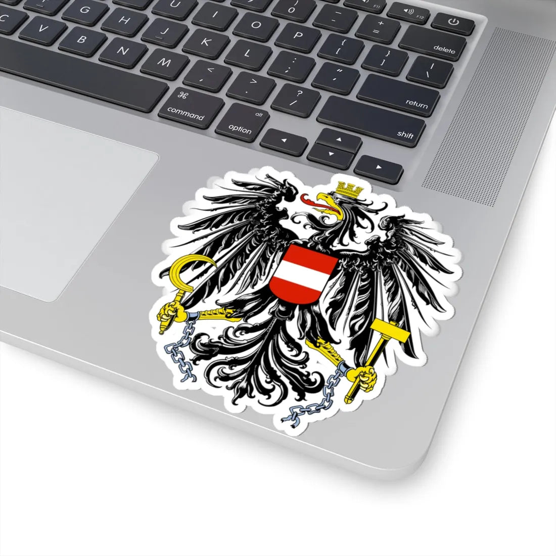 Österreich Bundesadler (Austria) (Coat of Arms) STICKER Vinyl Kiss-Cut Decal - The Sticker Space