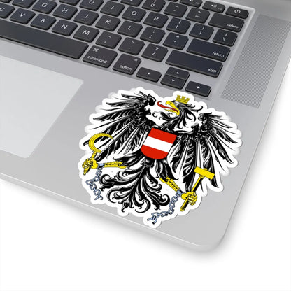 Österreich Bundesadler (Austria) (Coat of Arms) STICKER Vinyl Kiss-Cut Decal - The Sticker Space