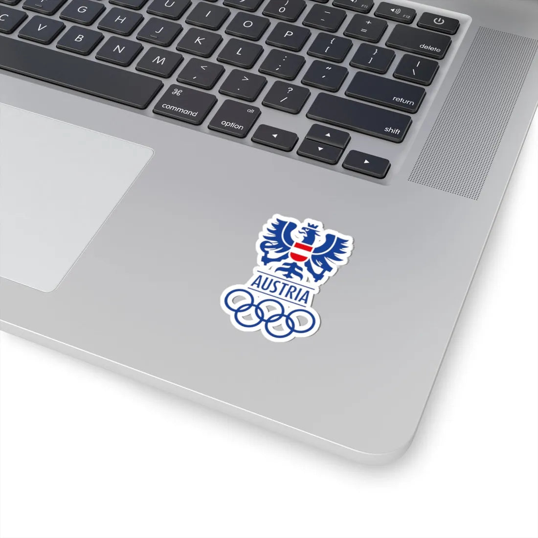 Österreichisches Olympisches Comité logo (Austria) (Coat of Arms) STICKER Vinyl Kiss-Cut Decal - The Sticker Space