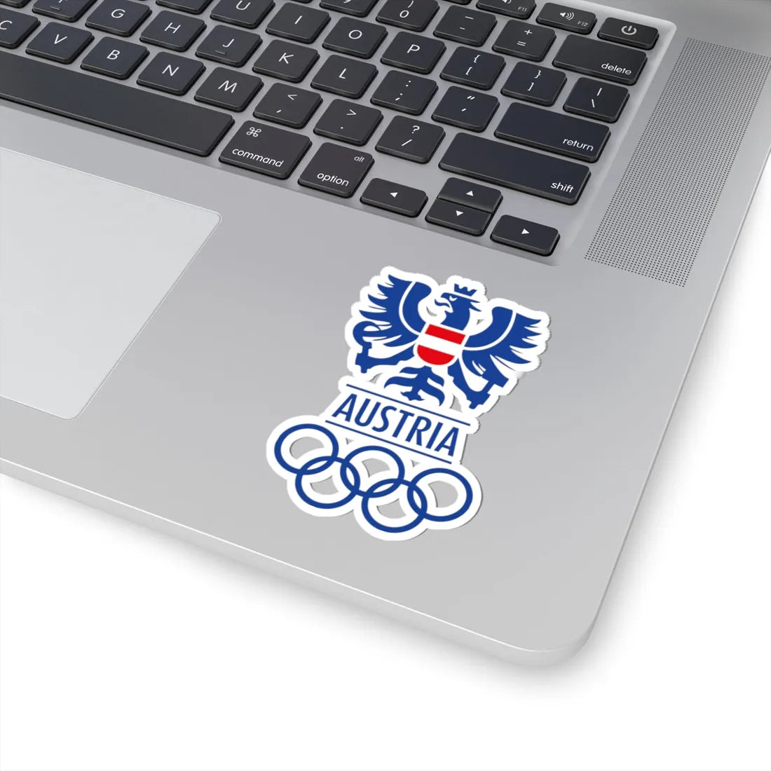 Österreichisches Olympisches Comité logo (Austria) (Coat of Arms) STICKER Vinyl Kiss-Cut Decal - The Sticker Space