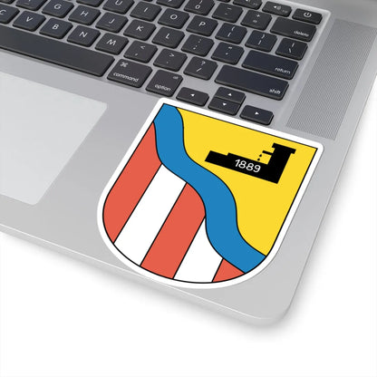 Stettbach coat of arms (Switzerland) (Coat of Arms) STICKER Vinyl Kiss-Cut Decal - The Sticker Space