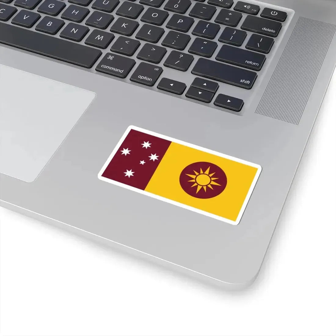 Steven Squires Queensland Flag Proposal (Australia) STICKER Vinyl Kiss-Cut Decal - The Sticker Space