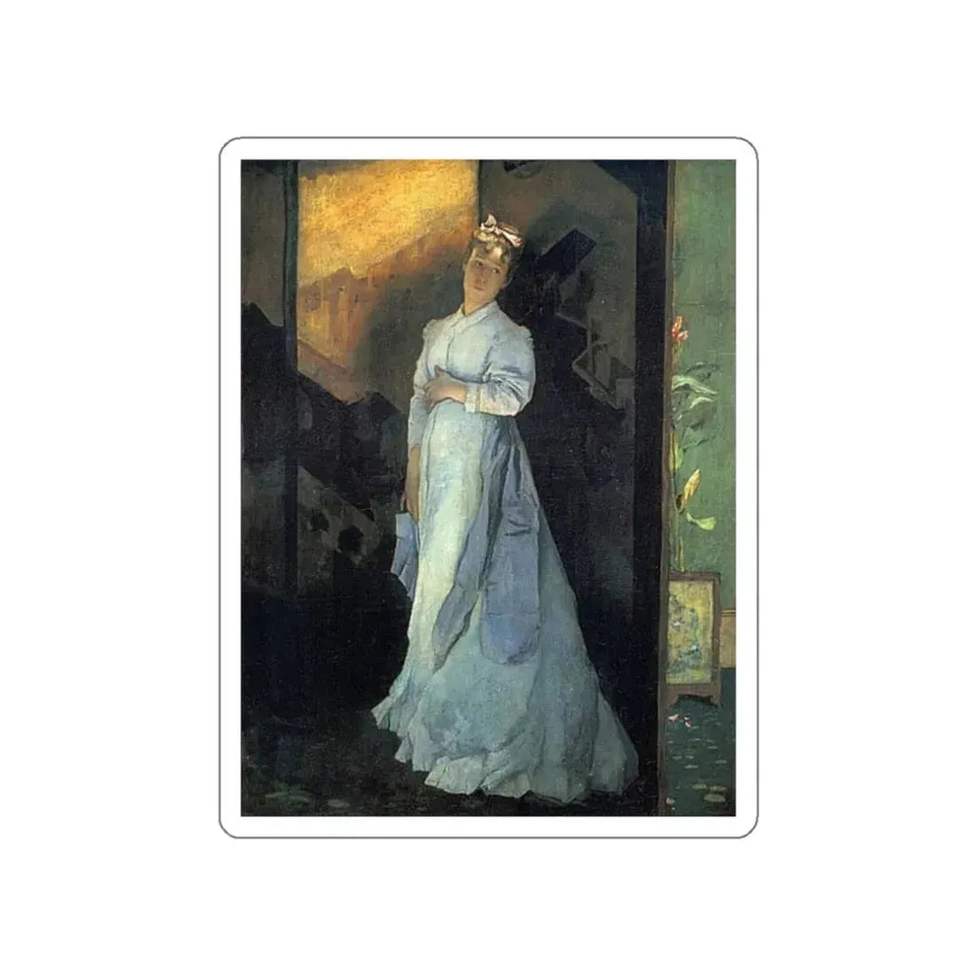 STEVENS, Pieter - The Farewell Note (Artwork) STICKER Vinyl Die-Cut Decal White Die-Cut 3 Inch - The Sticker Space