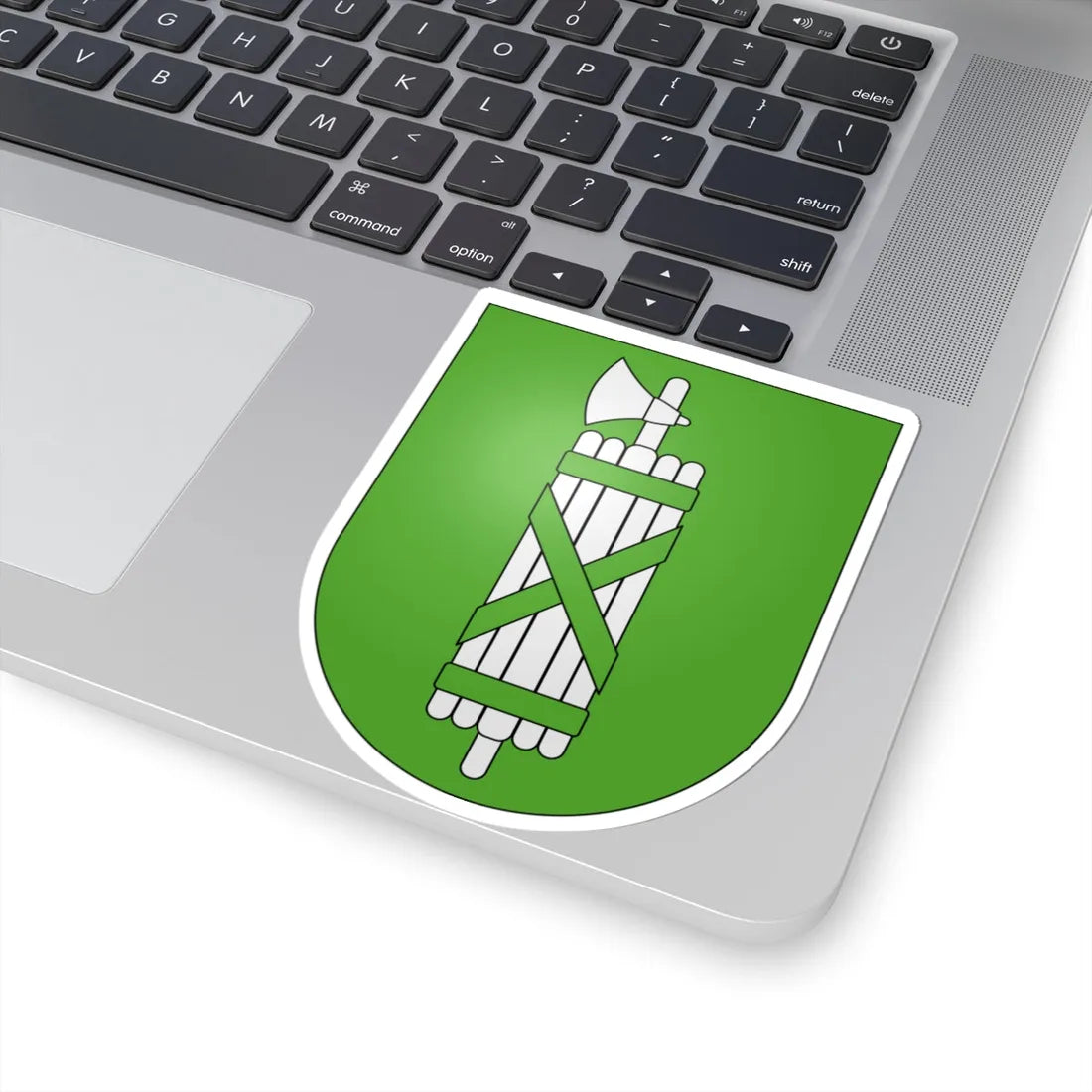 St.Gallen-coat of arms (Switzerland) (Coat of Arms) STICKER Vinyl Kiss-Cut Decal - The Sticker Space