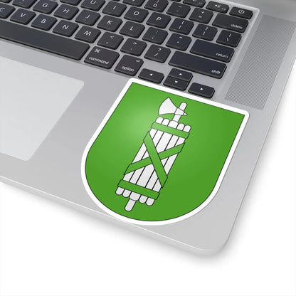 St.Gallen-coat of arms (Switzerland) (Coat of Arms) STICKER Vinyl Kiss-Cut Decal - The Sticker Space