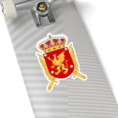Östgöta helikopterskvadron vapen (Sweden) (Coat of Arms) STICKER Vinyl Kiss-Cut Decal - The Sticker Space