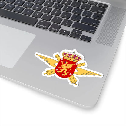 Östgöta luftvärnsregemente vapen (Sweden) (Coat of Arms) STICKER Vinyl Kiss-Cut Decal - The Sticker Space