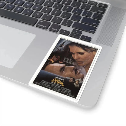 Stick 1985 Movie Poster - STICKER Vinyl Kiss-Cut Decal - The Sticker Space