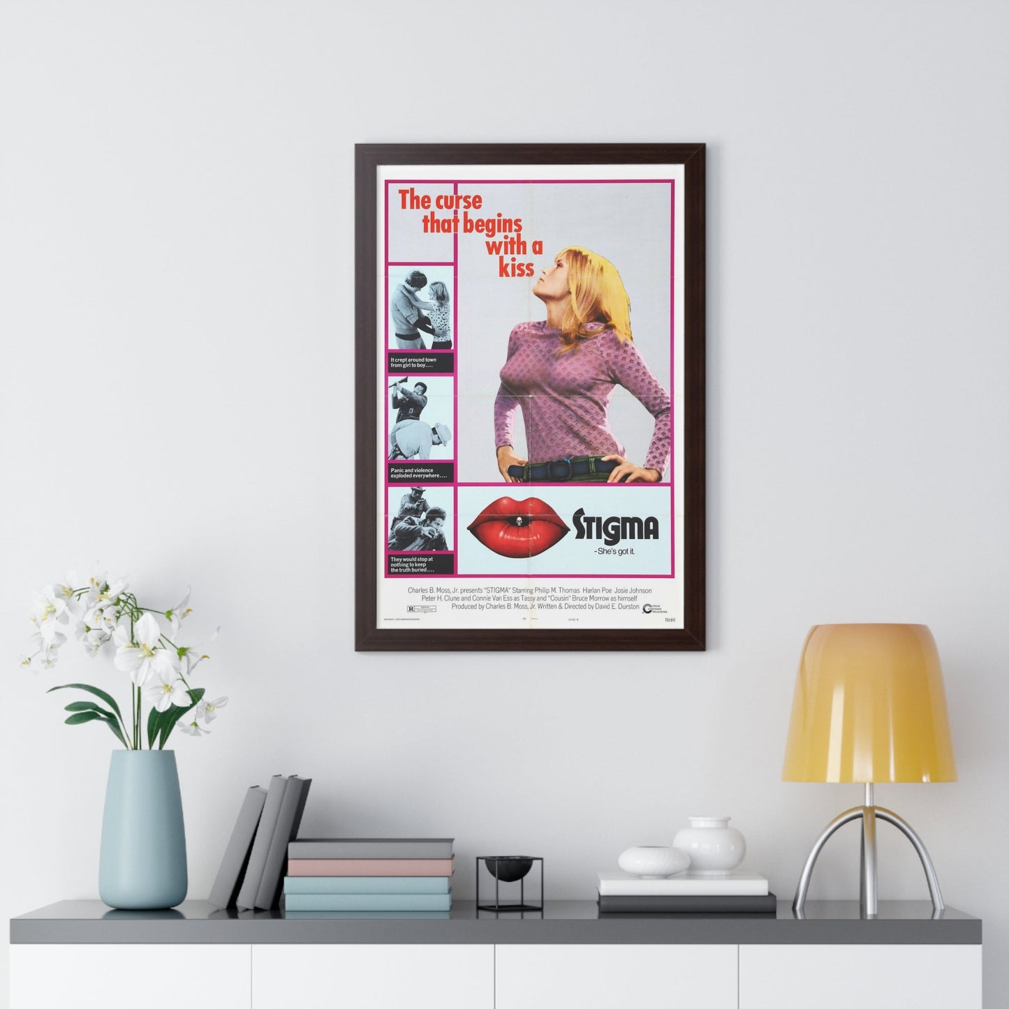 STIGMA 1972 - Framed Movie Poster-The Sticker Space