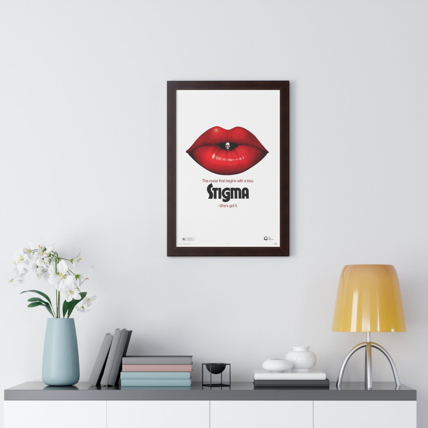 STIGMA (TEASER) 1972 - Framed Movie Poster-The Sticker Space