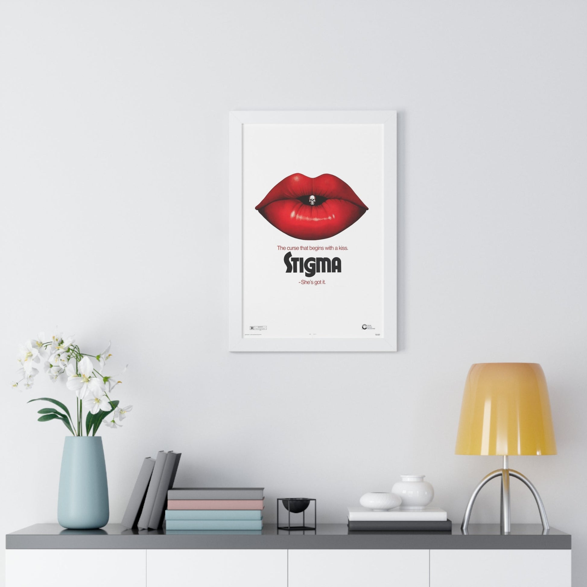 STIGMA (TEASER) 1972 - Framed Movie Poster-The Sticker Space