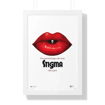 STIGMA (TEASER) 1972 - Framed Movie Poster 16″ x 24″ White - The Sticker Space