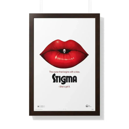 STIGMA (TEASER) 1972 - Framed Movie Poster 20" x 30" Walnut - The Sticker Space
