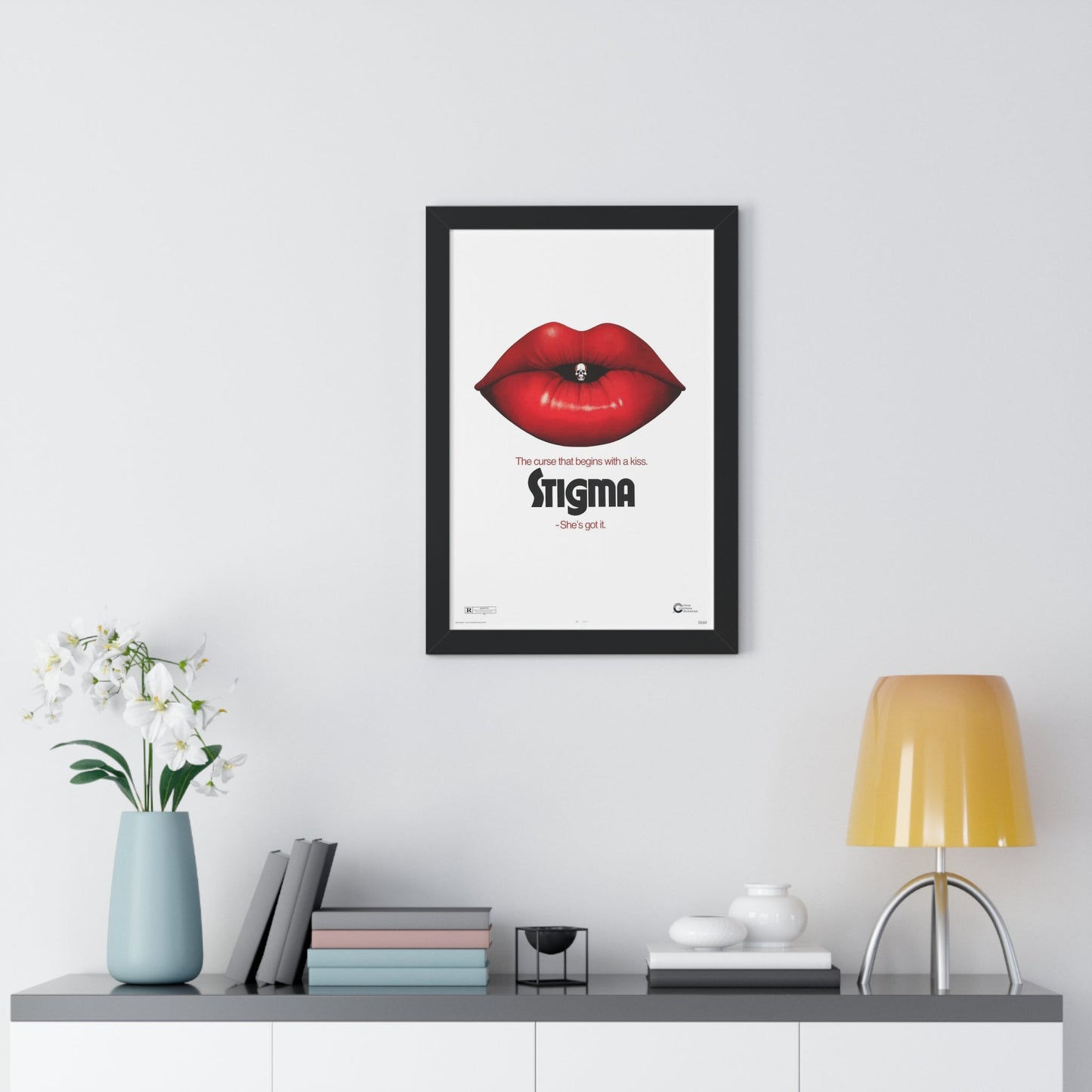 STIGMA (TEASER) 1972 - Framed Movie Poster-The Sticker Space