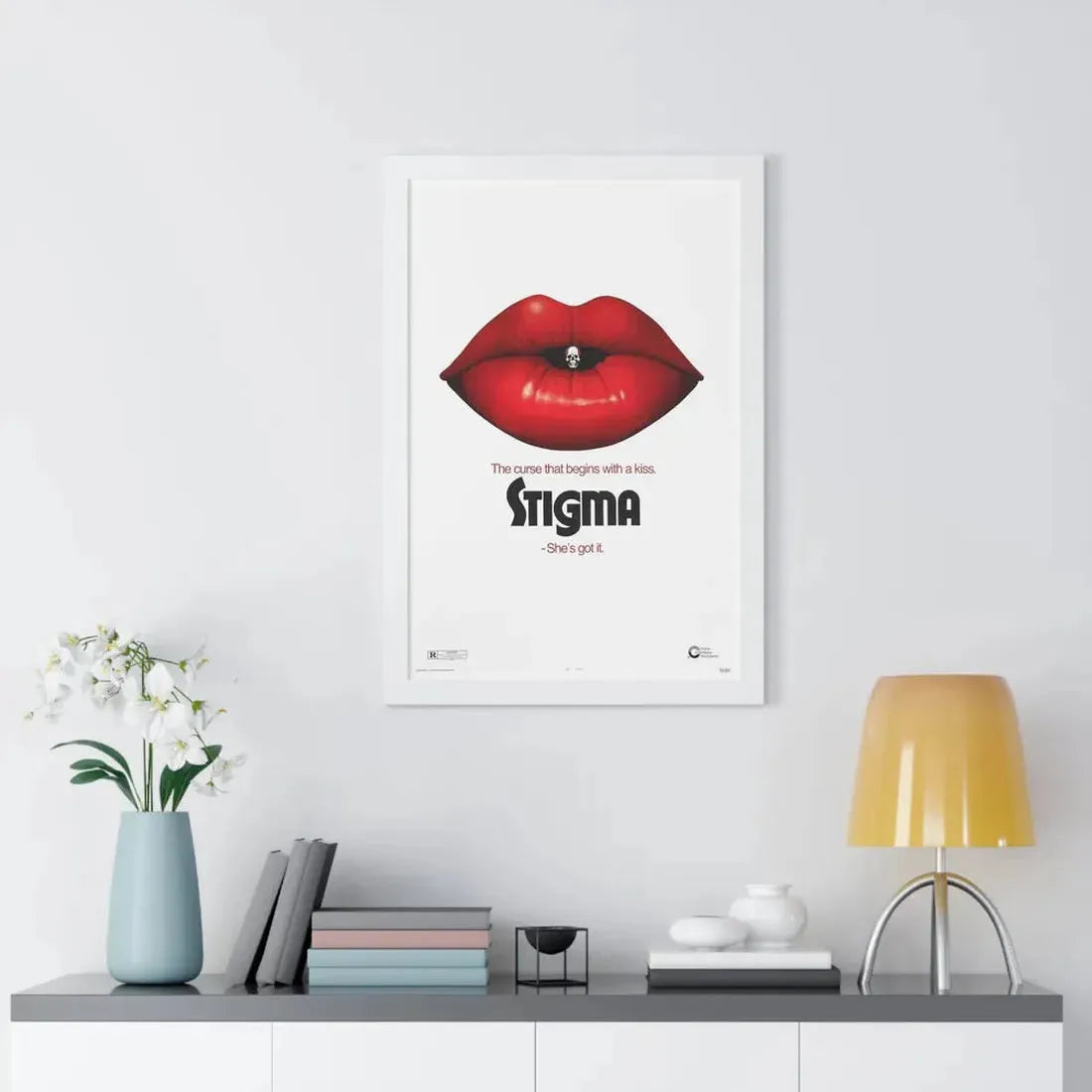 STIGMA (TEASER) 1972 - Framed Movie Poster - The Sticker Space