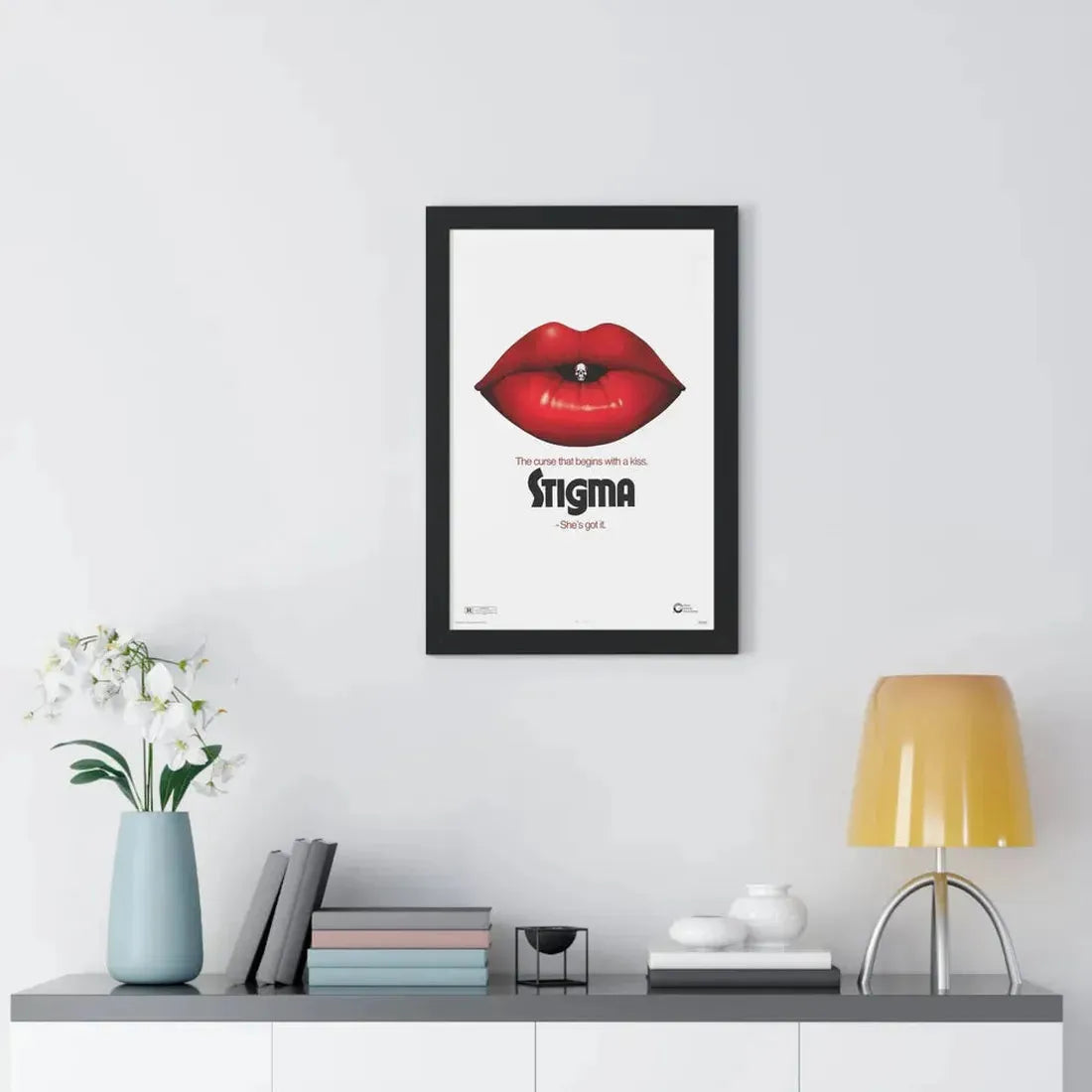 STIGMA (TEASER) 1972 - Framed Movie Poster - The Sticker Space