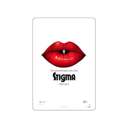 STIGMA (TEASER) 1972 Movie Poster STICKER Vinyl Die-Cut Decal-White-The Sticker Space