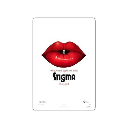 STIGMA (TEASER) 1972 Movie Poster STICKER Vinyl Die-Cut Decal 4 Inch - The Sticker Space