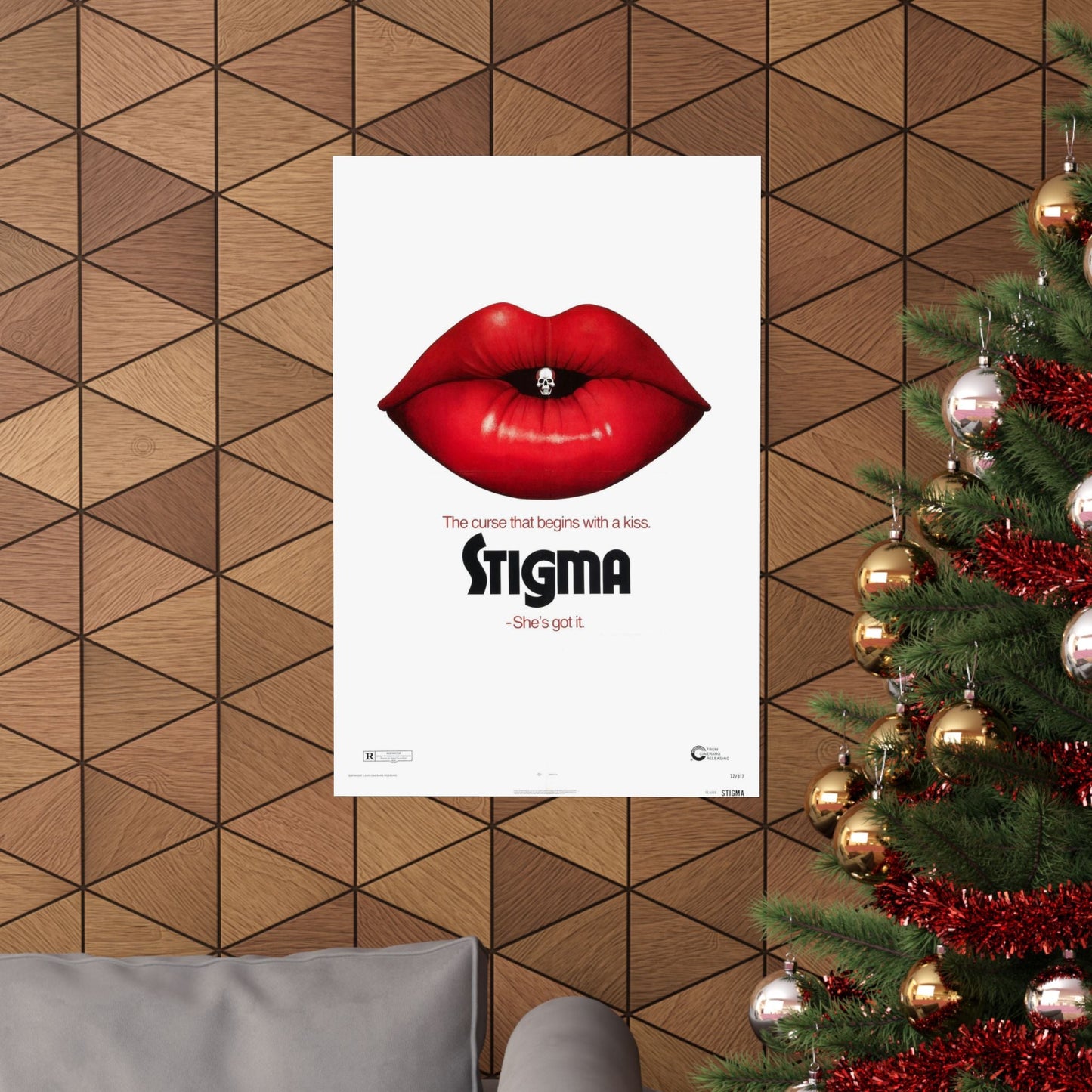 STIGMA (TEASER) 1972 - Paper Movie Poster-The Sticker Space