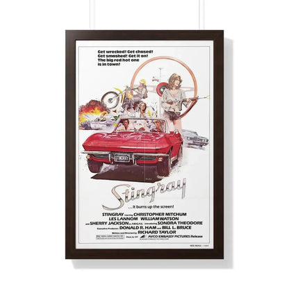 STINGRAY 1978 - Framed Movie Poster - The Sticker Space