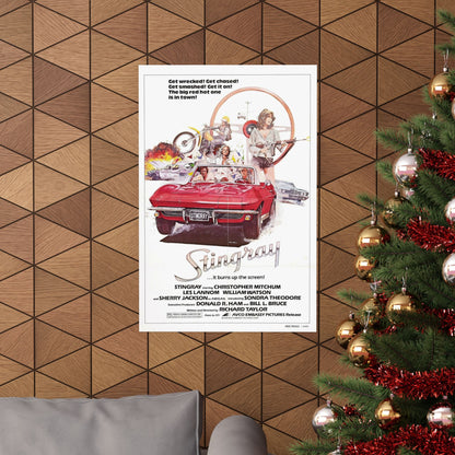 STINGRAY 1978 - Paper Movie Poster-The Sticker Space