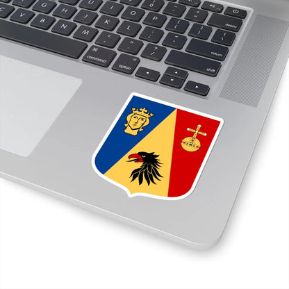 Stockholm län vapen b (Sweden) (Coat of Arms) STICKER Vinyl Kiss-Cut Decal - The Sticker Space