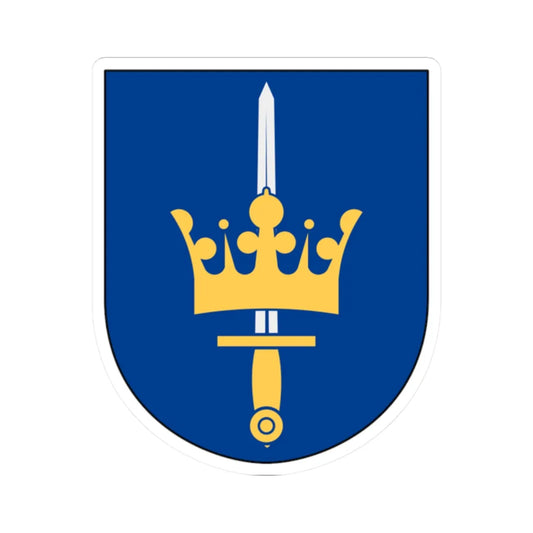 Stockholms katolska stift vapen (Sweden) (Coat of Arms) STICKER Vinyl Kiss-Cut Decal 2 Inch White - The Sticker Space