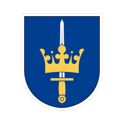 Stockholms katolska stift vapen (Sweden) (Coat of Arms) STICKER Vinyl Kiss-Cut Decal 3 Inch White - The Sticker Space