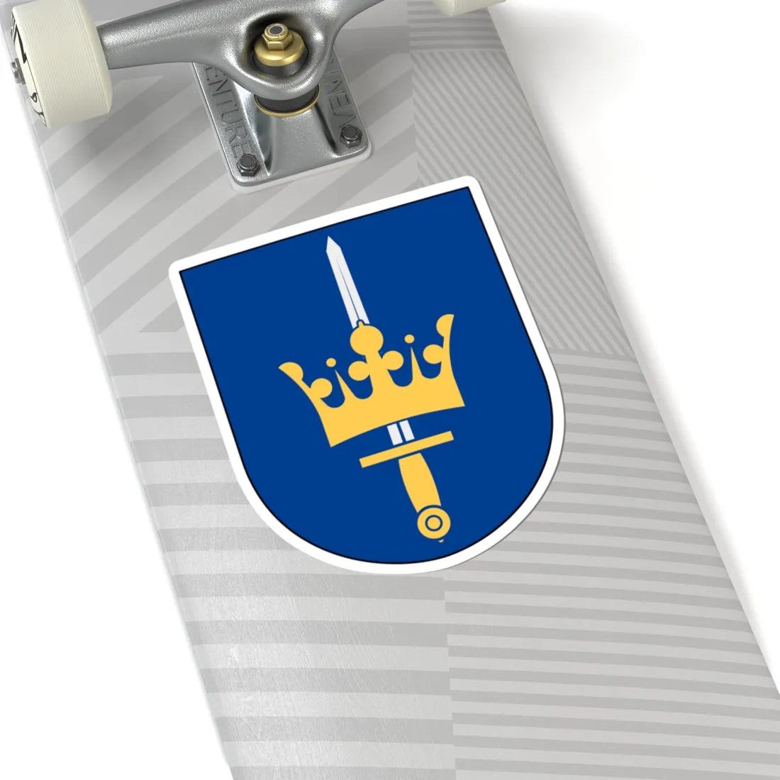 Stockholms katolska stift vapen (Sweden) (Coat of Arms) STICKER Vinyl Kiss-Cut Decal - The Sticker Space