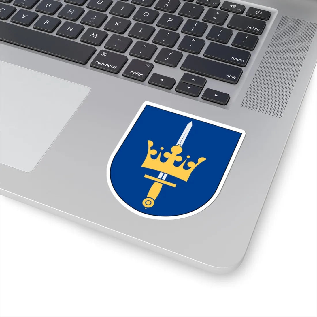 Stockholms katolska stift vapen (Sweden) (Coat of Arms) STICKER Vinyl Kiss-Cut Decal - The Sticker Space