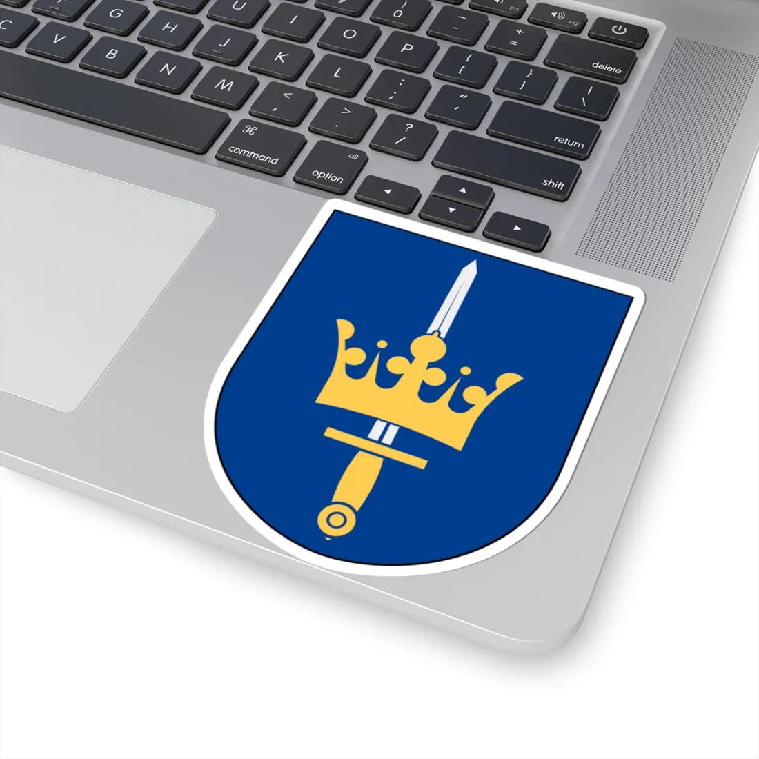 Stockholms katolska stift vapen (Sweden) (Coat of Arms) STICKER Vinyl Kiss-Cut Decal - The Sticker Space