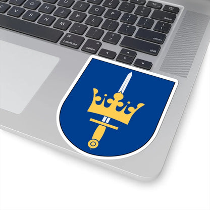 Stockholms katolska stift vapen (Sweden) (Coat of Arms) STICKER Vinyl Kiss-Cut Decal - The Sticker Space
