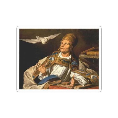 STOM, Matthias - St Gregory (Artwork) STICKER Vinyl Die-Cut Decal White Die-Cut 2 Inch - The Sticker Space