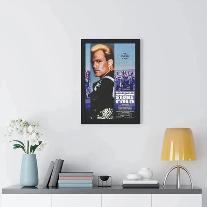 STONE COLD 1991 - Framed Movie Poster - The Sticker Space
