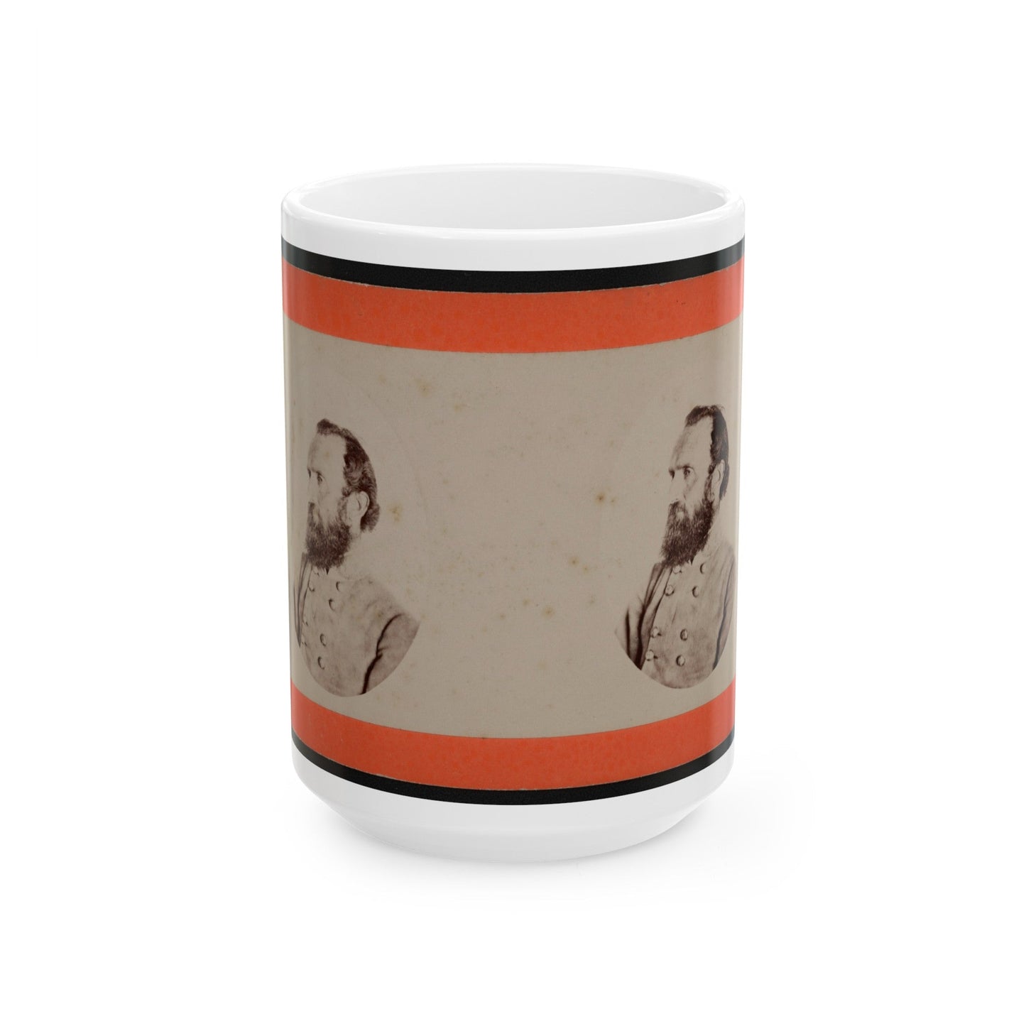 Stonewall Jackson (U.S. Civil War) White Coffee Mug-15oz-The Sticker Space