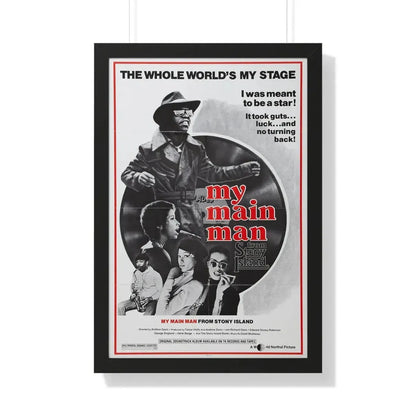 STONY ISLAND 1978 - Framed Movie Poster 20" x 30" Black - The Sticker Space