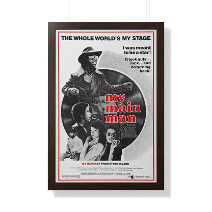 STONY ISLAND 1978 - Framed Movie Poster 20" x 30" Walnut - The Sticker Space